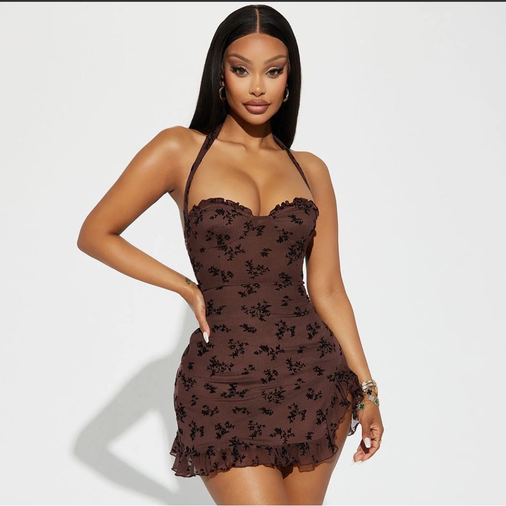 Halter Dress | Fashion Nova - NWT !